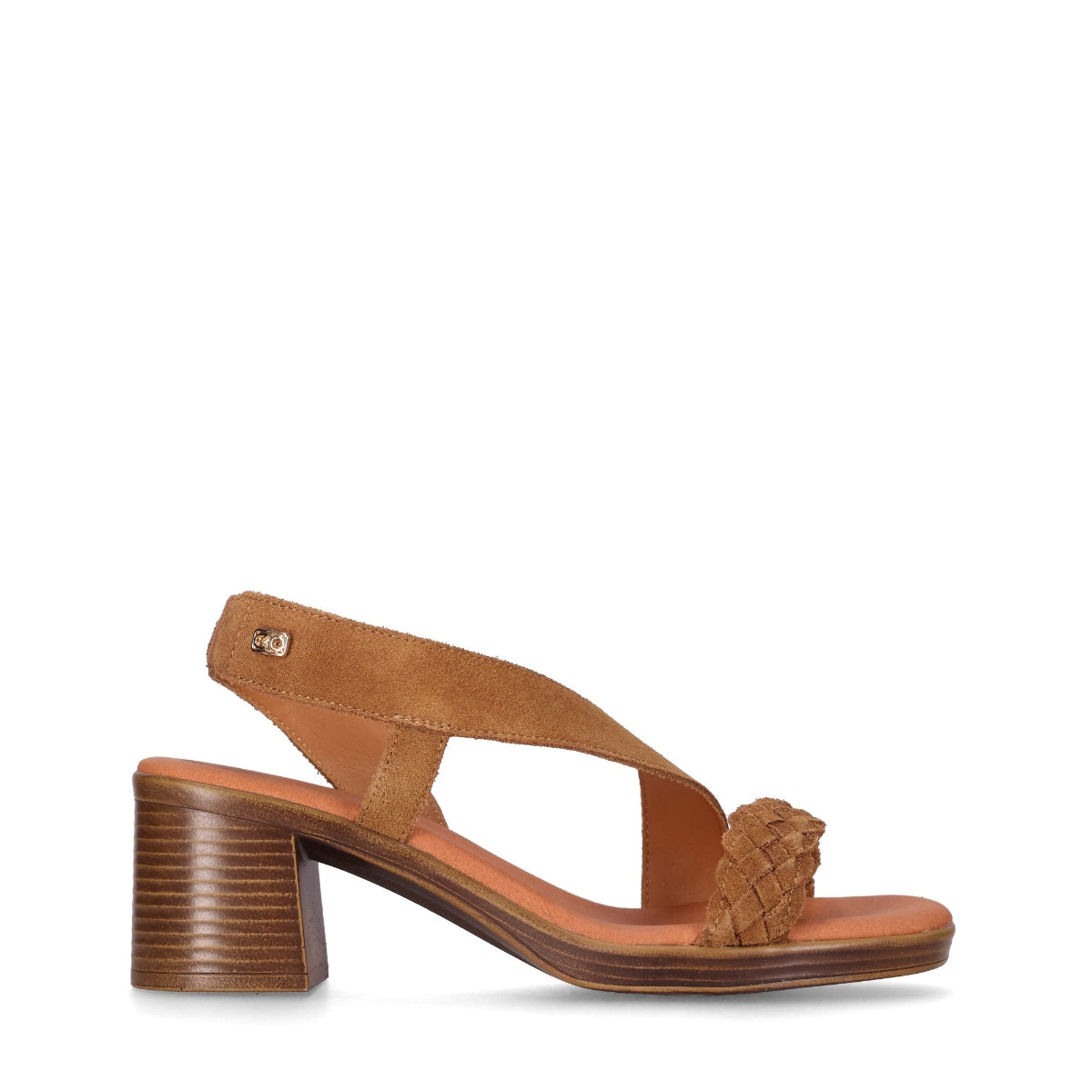 Sandalias Serraje de Mujer Chika10 Leather Tacon medio – CHIKA10