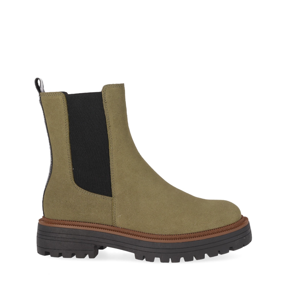 Zapato Botines Serraje Mujer Planos Botines Serraje De Mujer