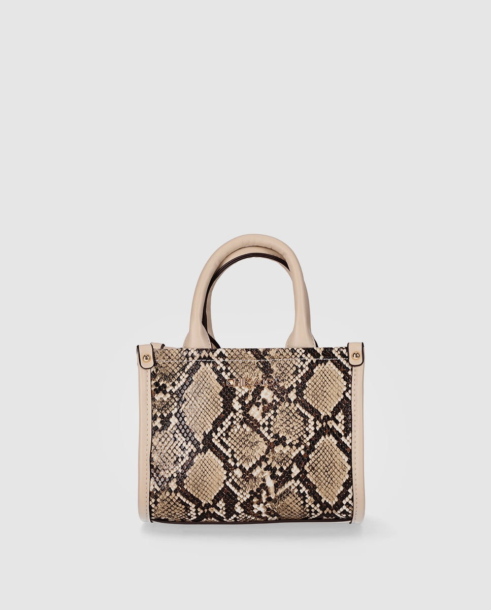 BAG SNAKE 01 Beig/Beige-0