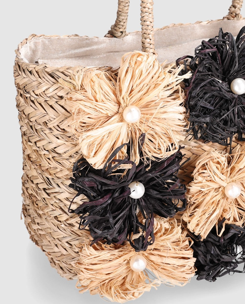 BAG FLOWER 01 Negro/Black-3