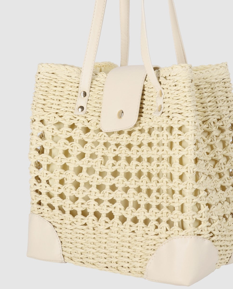 BAG RAFFIA 01 Blanco/White-3