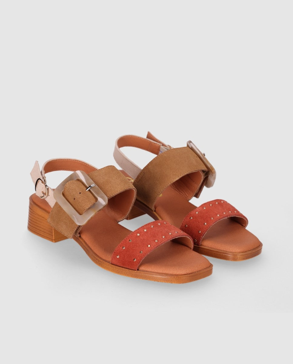 BINKA 14 Multi-Cuero/Tan-1