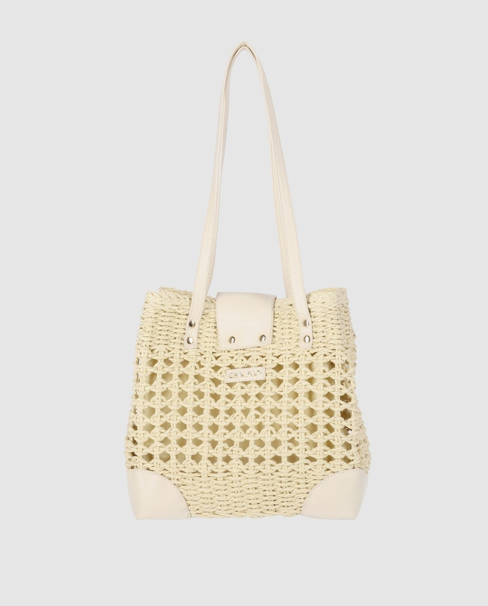 BAG RAFFIA 01 Blanco/White-1