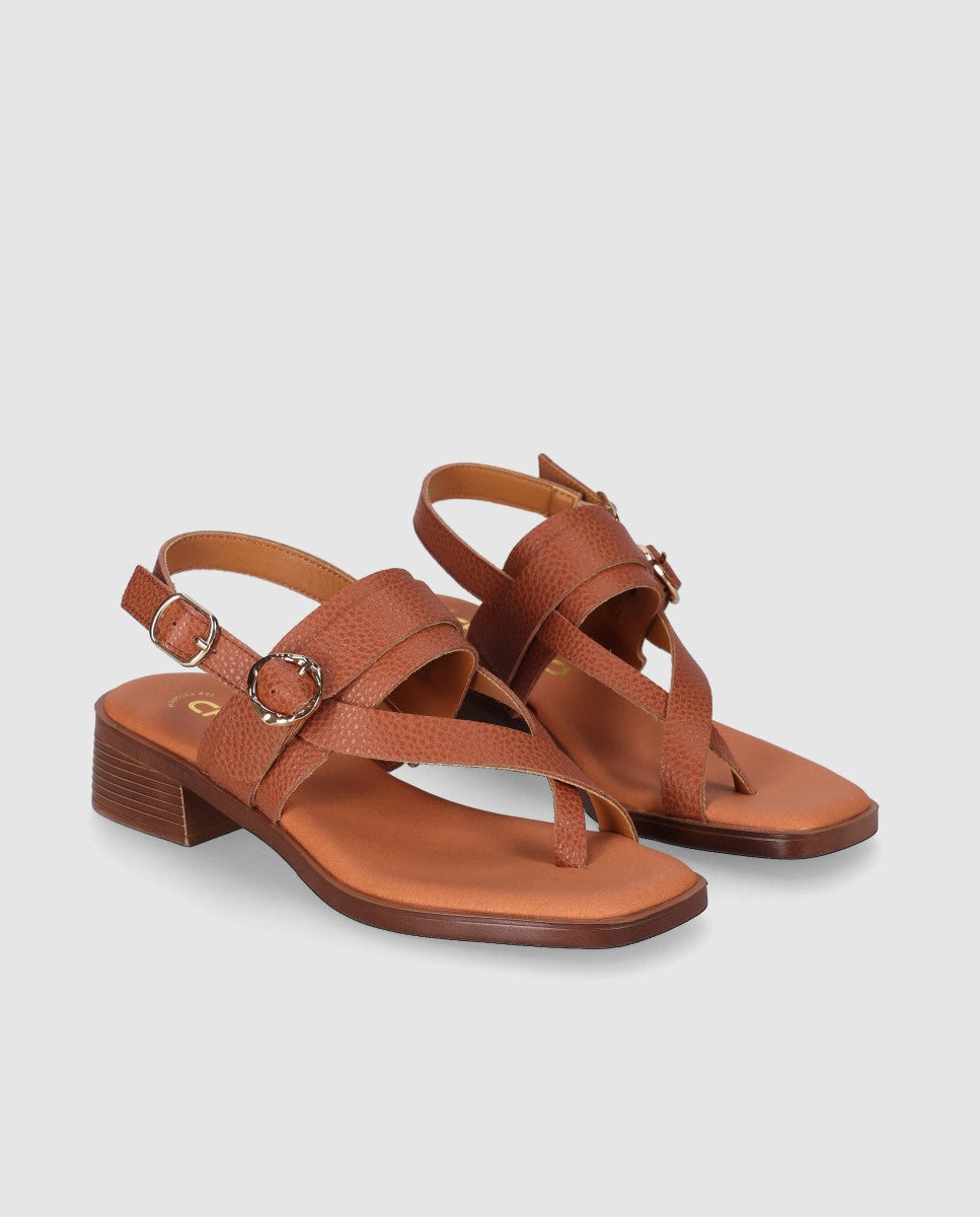 BINKA 10 Cuero/Tan-1