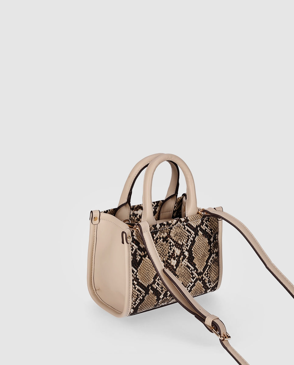BAG SNAKE 01 Beig/Beige-1