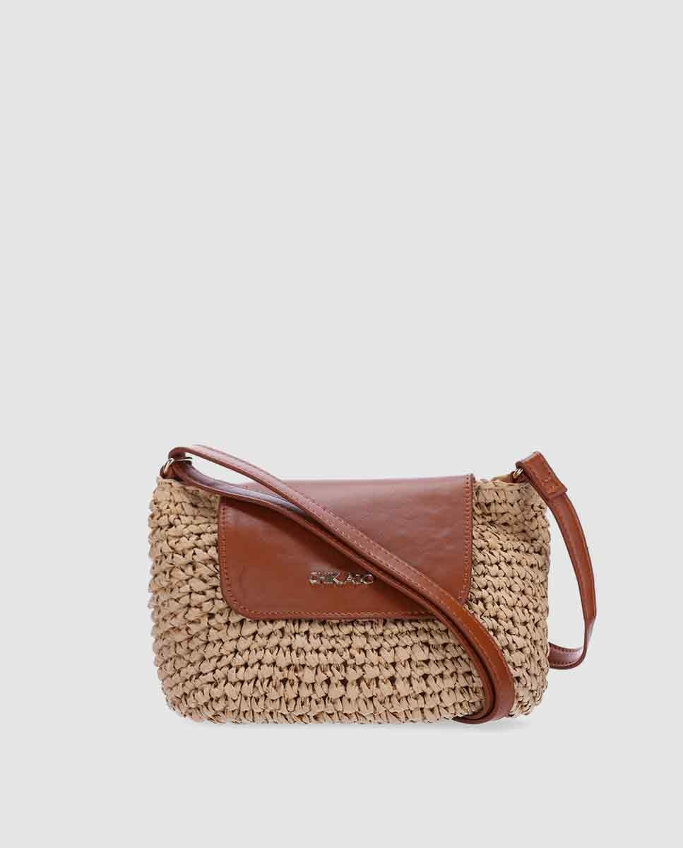 BAG CHARM 01 Cuero/Tan-0