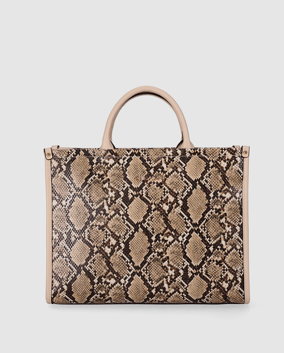 BAG SNAKE 03 Beig/Beige-0