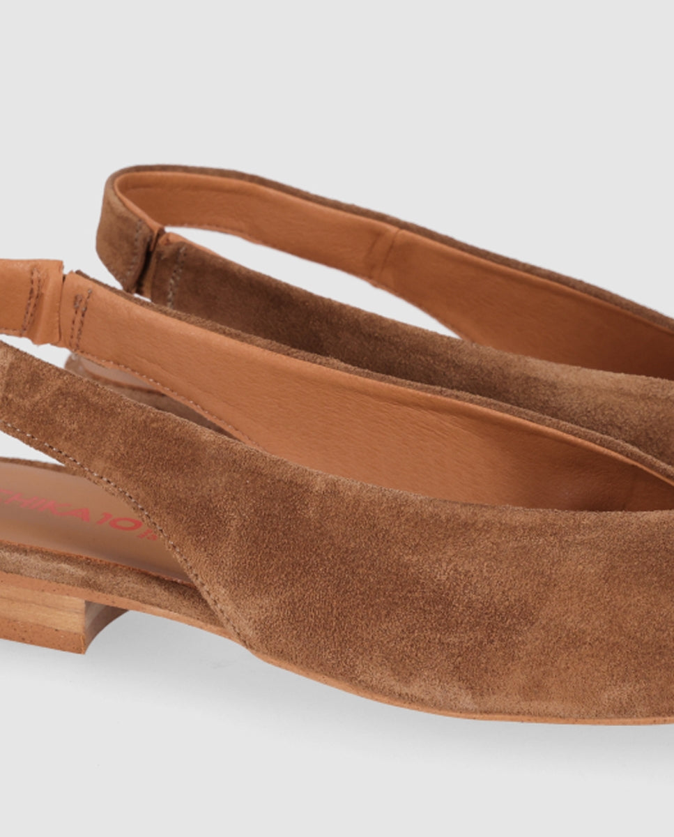 Zapatos Salon Piel de Mujer Chika10 Leather Plano – CHIKA10