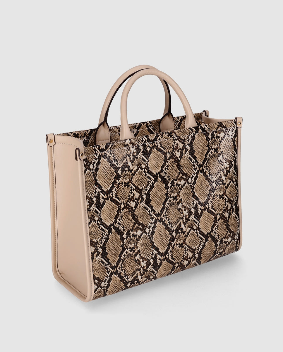 BAG SNAKE 03 Beig/Beige-1
