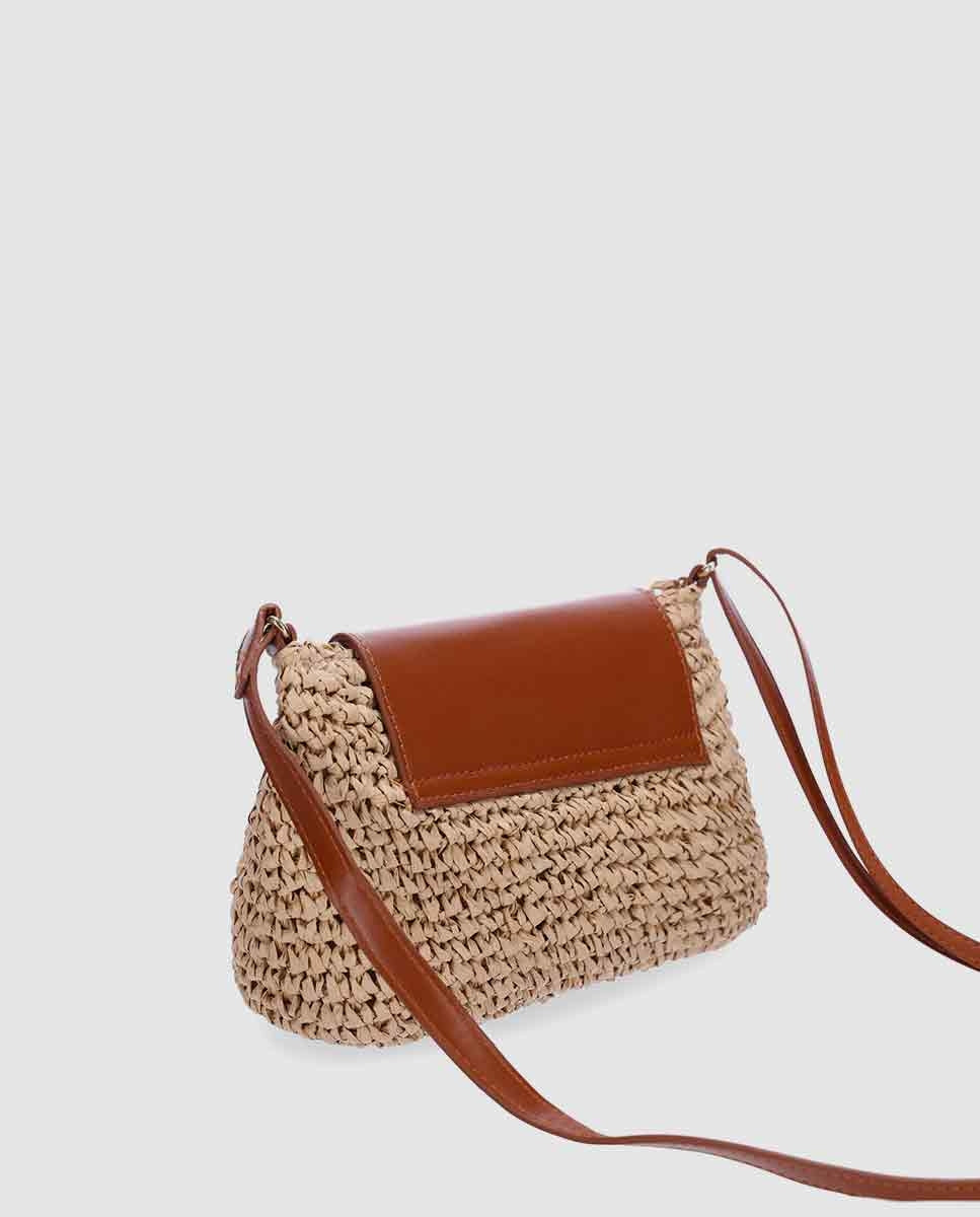 BAG CHARM 01 Cuero/Tan-1
