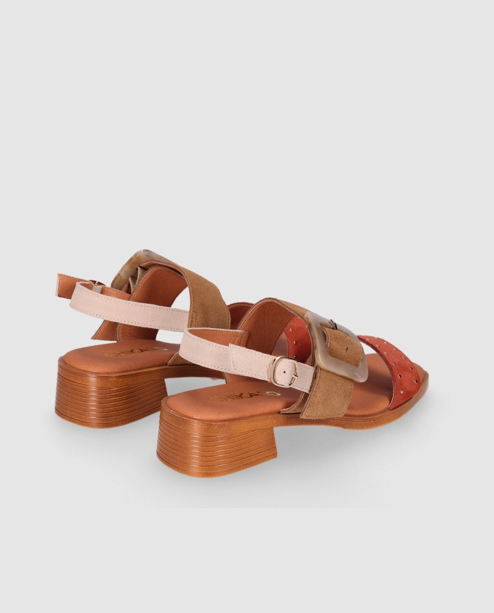 BINKA 14 Multi-Cuero/Tan-2