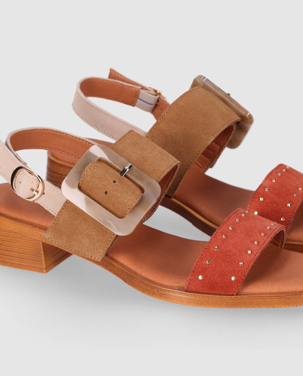 BINKA 14 Multi-Cuero/Tan-4