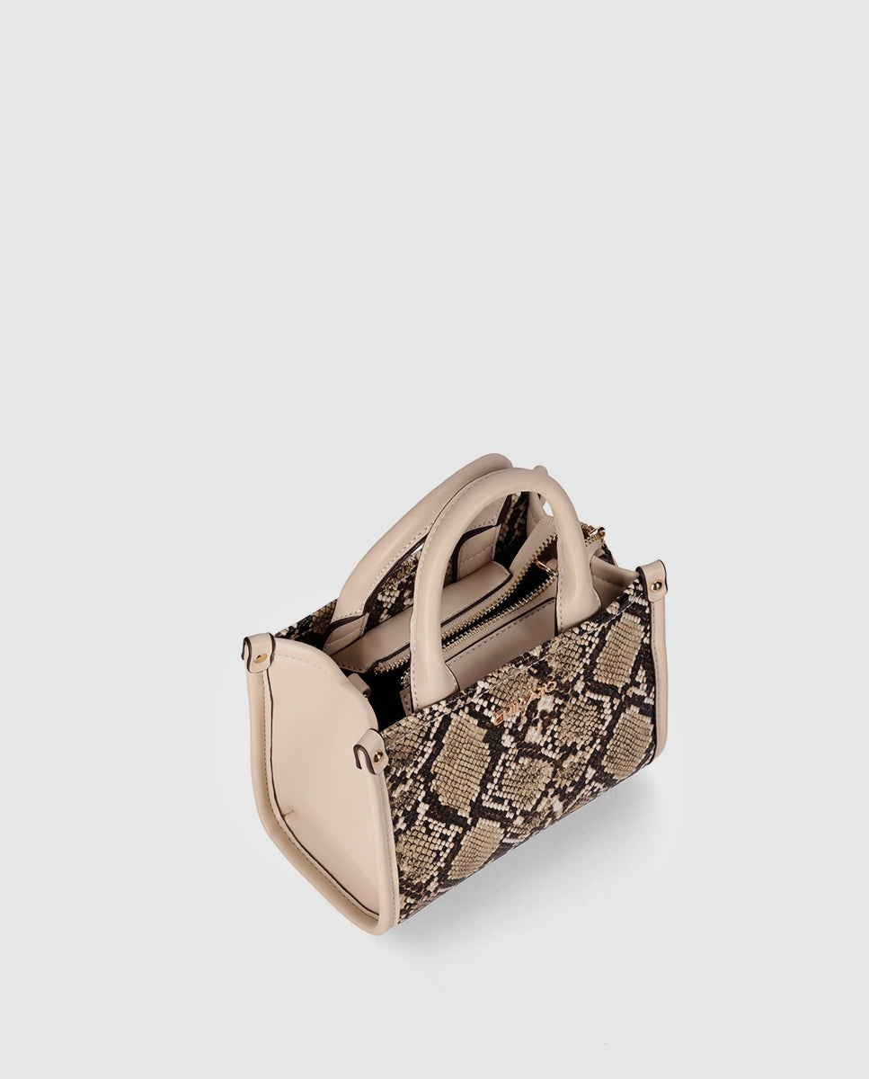 BAG SNAKE 01 Beig/Beige-2