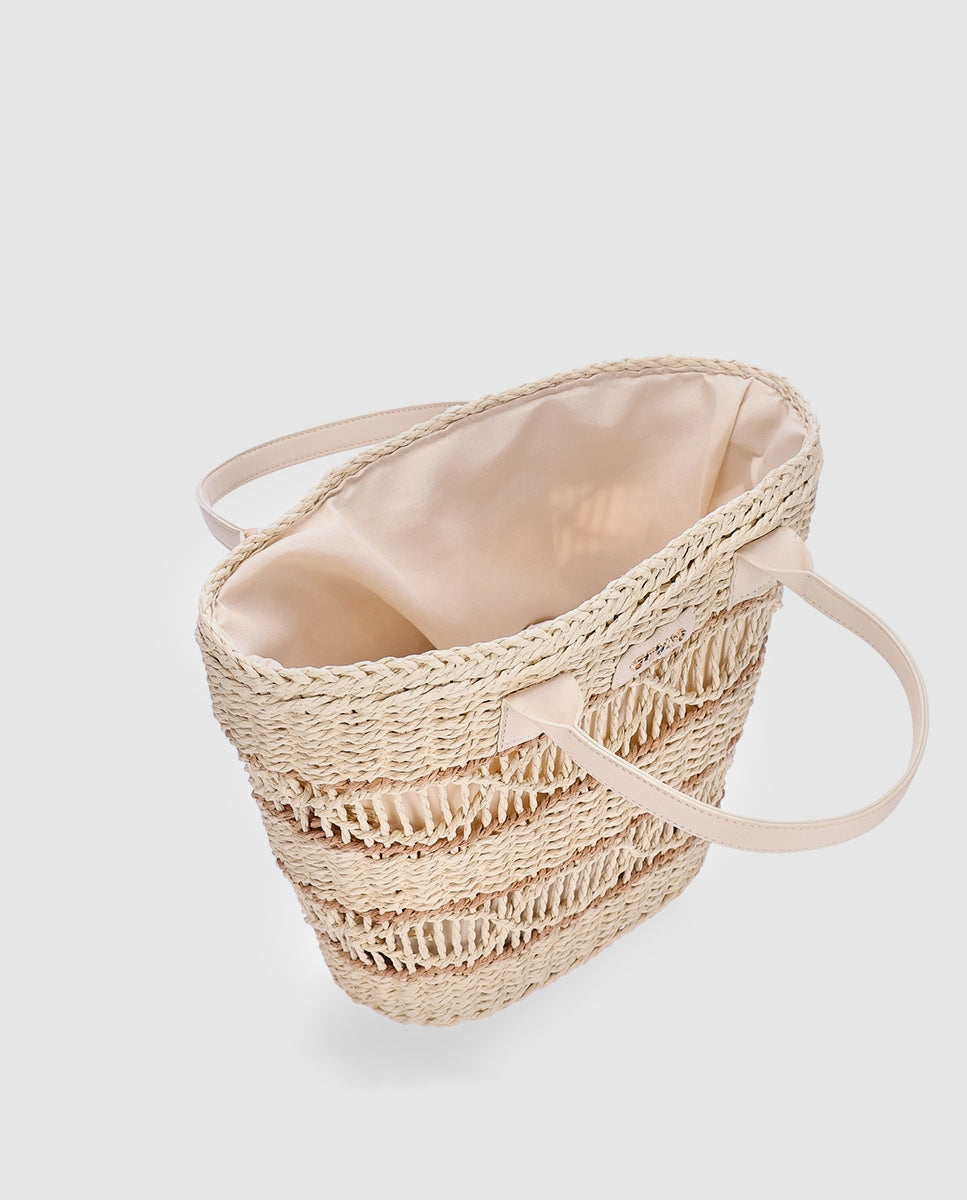 BAG RAFIA 01 Beig/Beige-2