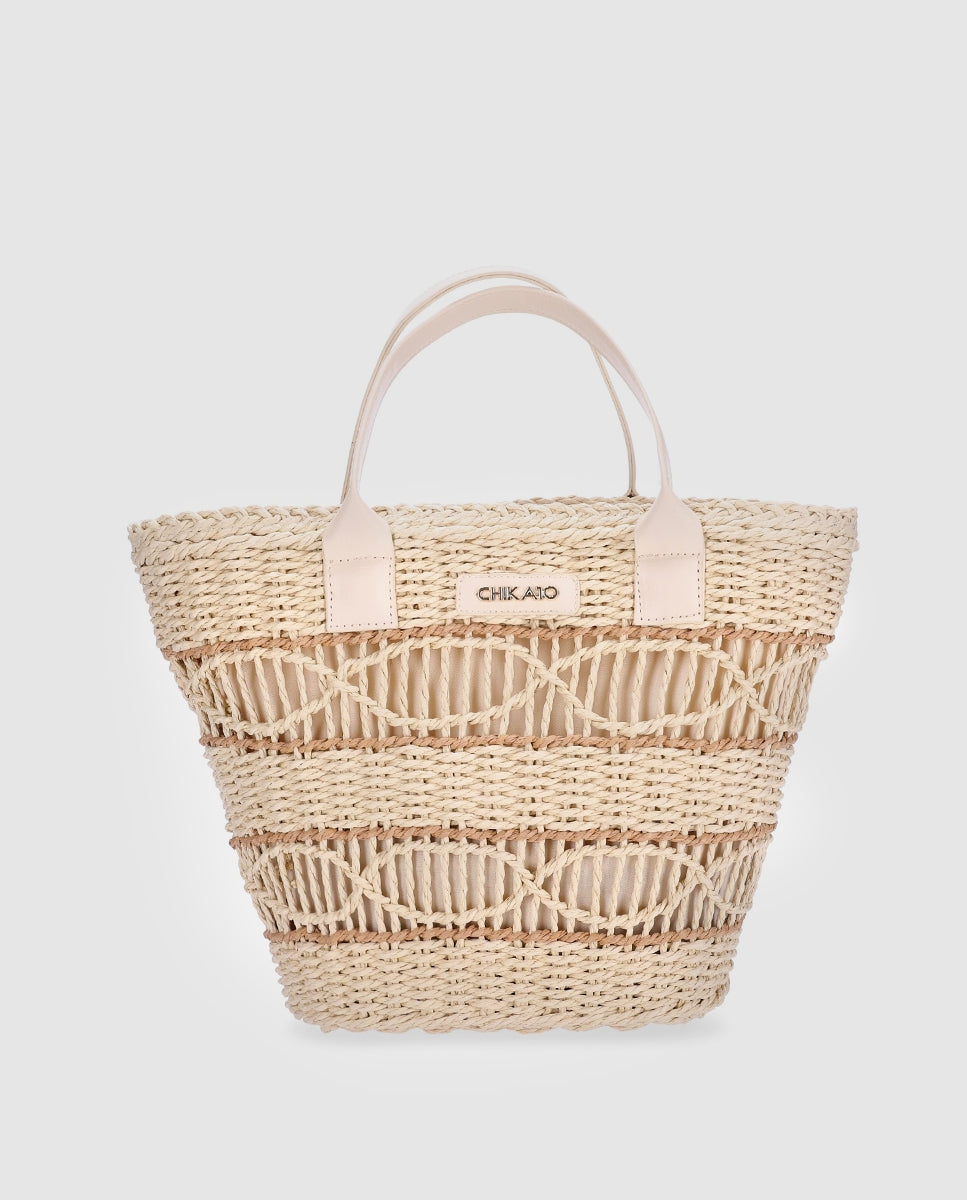 BAG RAFIA 01 Beig/Beige-0