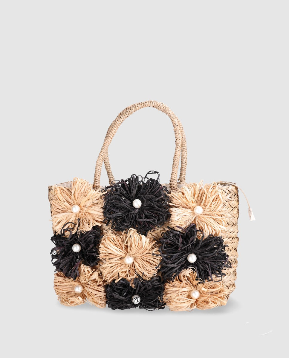 BAG FLOWER 01 Negro/Black-0